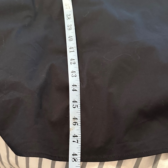 Torrid Elegant Black Poplin Puff Sleeve with Pockets Midi Dress Size 00 New - Picture 8 of 10